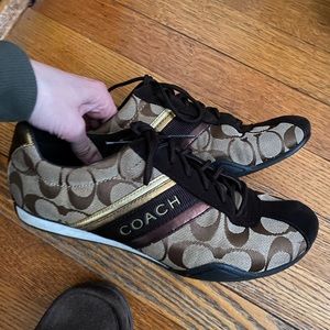 Coach sneakers. Slight use but great condition
